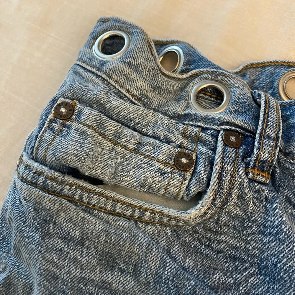 We the Free (Free People) Dayflower Denim Shorts - Picture 6 of 7